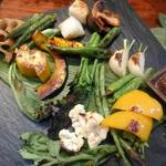 エンボカ - 薪窯焼　野菜の盛り合わせ　\2600