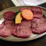 Yakiniku Sakae Ya - Ｈ25.08　塩味「牛タン」￥８４０