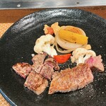 Teppan Steak Imura Tei - 赤身と黒毛和牛のサーロイン