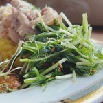 西神カレー - 水菜のアチャール