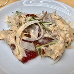 エスポワールいわて - マグロのカルパッチョ仕立て