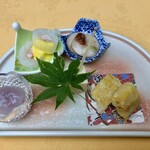エスポワールいわて - 前菜の五点盛り