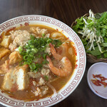 GIA DINH - ブン・ジェウ・トムとサービスの刻み生唐辛子