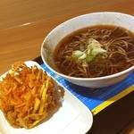 さかい庵 - 桜海老かき揚げ＆蕎麦