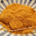 腰掛庵 - わらびもち（麦茶付・480円）（2013/6）
      