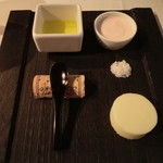 オーベルジュ 漣 - バター、岩塩等