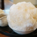 慈げん - 和三盆（650円）生姜蜜（＋100円）・天然氷（2013/3）