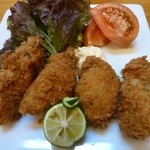 なかむら - 大洗産岩がきのフライ