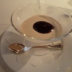 オーベルジュ 漣 - デザート1：アールグレイのババロア