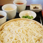 慈げん - ざる（麺つゆ、ごま豆乳つゆ、トマト）（2013/3）