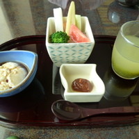 生簀割烹　海幸 - １日目の朝食（一の膳）