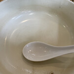 大勝軒 - 身体に悪いことわかっていますが完飲してしまいました