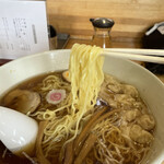 大勝軒 - 硬めで出してもらい歯ごたえ抜群です