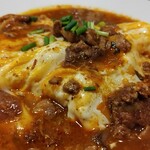 ブラウニー - 牛すじ肉のカレーオムごはん