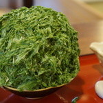 慈げん - 抹茶ミルク（800円）・天然氷
      （2013/3）