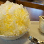 慈げん - 生搾り柑橘ミックスオレンジ系（700円）・天然氷（2013/6）