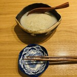 手打そば風來蕎 - 粗挽きそばがき