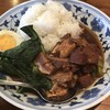 Bimi Shokutaku Shanshan - 台湾ルーロー飯とワンタンスープ（880円）