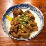 蛍 - 赤味噌でじっくり煮込んだもつ煮です(o^^o)