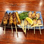 蛍 - 焼き鳥十本盛りです(o^^o)