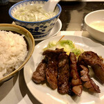 Morinomiyako Itsutsubashi Yokochou - 牛たん定食　とろろ