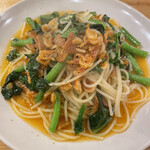 グランディール - 桜エビでパスタ食べたいってお願いした