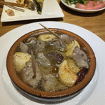 グランディール - 砂肝のアヒージョ