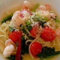 鉄板焼き 銀座 ポルトファーロ 本店 - ペペロンチーノ