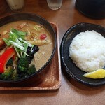 ガラク - やさい１５品目大地の恵＋ご飯