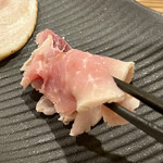 ナナメ上をゆく - 別皿チャーシュー　半生