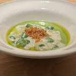 マンサルヴァ - 新緑の季節ならではのニョッキ❤︎ 初夏豆大好きなので、嬉しすぎる一皿でした。