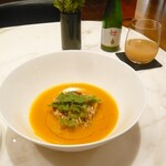 ブルガリ イル・カフェ - オートミール入りカボチャスープ