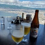 函館山ロープウェイ山頂レストランジェノバ - ビールとワインと
