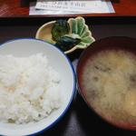 Himemasu Sansou - ご飯は津軽米。味噌汁はきくらげでした