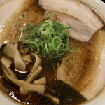 あきば麺食堂 - 黒中華そば780円