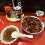 万里 - 焼肉丼 980円