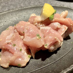 杏樹亭 岸根店 - 「地鶏塩焼（税込￥750）」