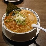 旭川味噌ラーメンばんから - 旭川味噌ラーメンばんから 武石IC店
            角煮ばんから
            ＋味付玉子、ねぎ増し