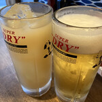 Sakanaya Miraku Gekijou - 生ビール
