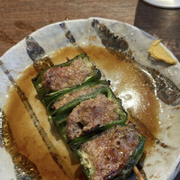 鳥茂 - ピーマンの肉詰め