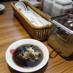 上海湯包小館 - 生姜、黒酢