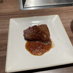 焼肉うしごろ - 焼いた後です