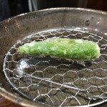 そば くら富 - 天ぷら（シシトウ）