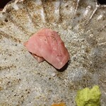 馳走 啐啄一十  - 【写真⑧】炭火炙り金目鯛(静岡県駿河湾、サスエ前田魚店、6日寝かせ)