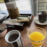 新日本海料理 旬恵 - オレンジジュースからスタート