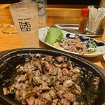 とり乃屋 - 何とか半分食べた