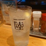 とり乃屋 - 知多香るハイボール650円