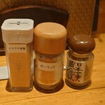 とり乃屋 - 地鶏炭火焼き用の調味料