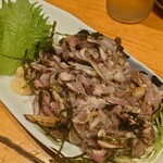 とり乃屋 - ももタタキ1150円