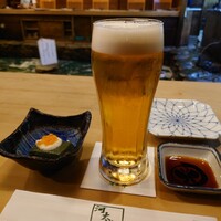 河太郎 中洲本店 - アサヒ(生ビール)715円